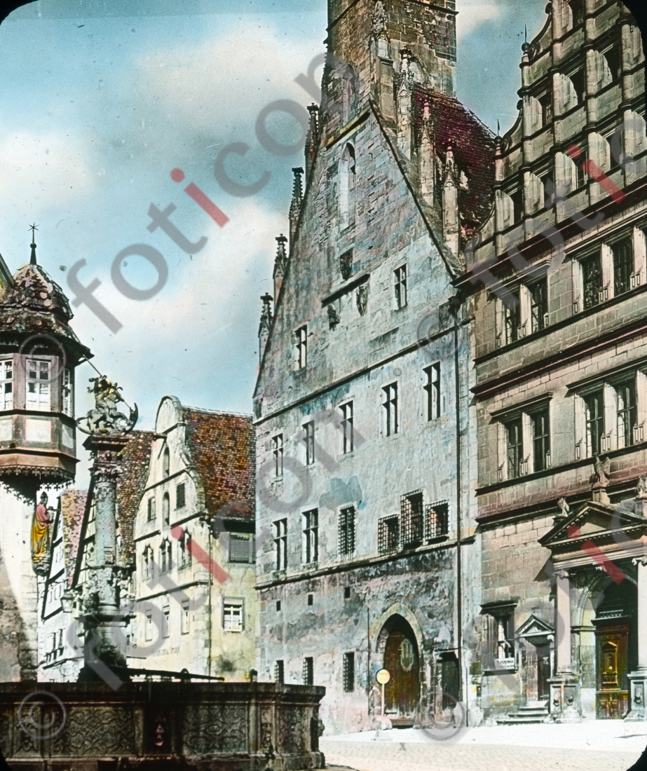 Rothenburg ob der Tauber | Rothenburg ob der Tauber - Foto foticon-simon-162-024.jpg | foticon.de - Bilddatenbank für Motive aus Geschichte und Kultur